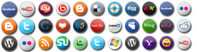 Social Media icons